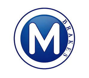 M BRAKES logo