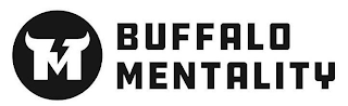 M BUFFALO MENTALITY logo