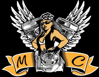 M C logo