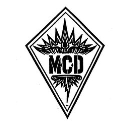 M C D logo