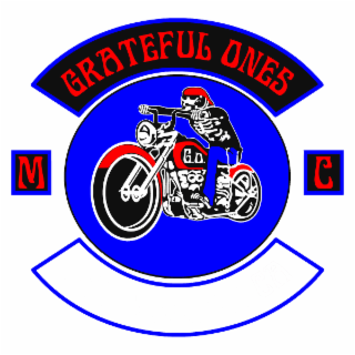 M C GRATEFUL ONES G.O. logo