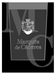 M C MARQUÉS DE CÁCERES logo