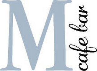 M CAFE BAR logo