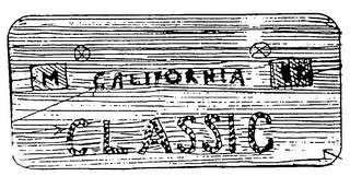M CALIFORNIA 87 CLASSIC logo