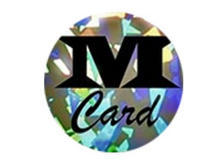 M CARD logo