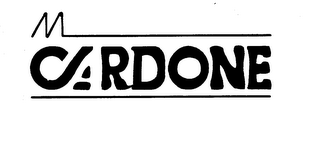 M CARDONE logo