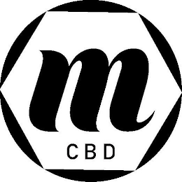 M CBD logo