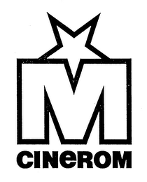 M CINEROM logo