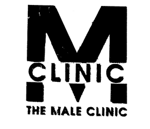 M CLINIC THE MALE CLINIC logo