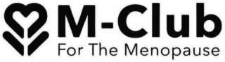 M-CLUB FOR THE MENOPAUSE logo
