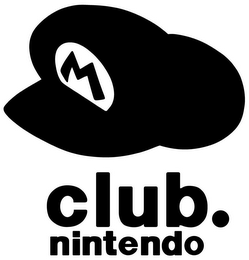 M CLUB. NINTENDO logo