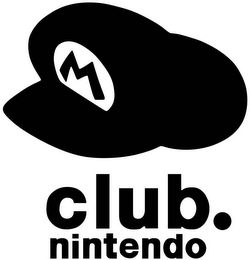 M CLUB. NINTENDO logo