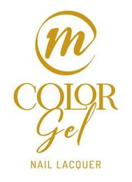 M COLOR GEL NAIL LACQUER logo