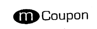 M COUPON logo