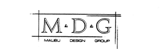 M-D-G MALIBU DESIGN GROUP logo
