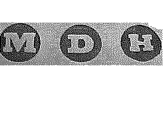 M D H logo