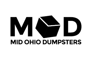 M D MID OHIO DUMPSTERS logo