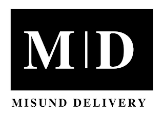 M | D MISUND DELIVERY logo