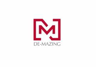 M DE-MAZING logo