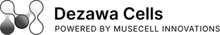 M DEZAWA CELLS POWERED BY MUSECELL INNOVATIONS logo