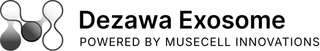 M DEZAWA EXOSOME POWERED BY MUSECELL INNOVATIONS logo