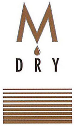M DRY logo