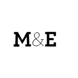 M & E logo