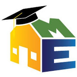 M E logo