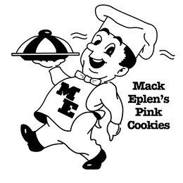 M E MACK EPLEN'S PINK COOKIES logo