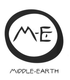 M-E MIDDLE-EARTH logo