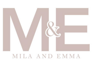 M& E MILA AND EMMA logo