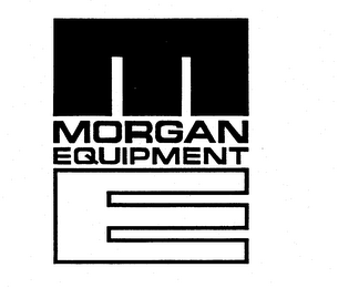 M E MORGAN EQUIPMENT logo