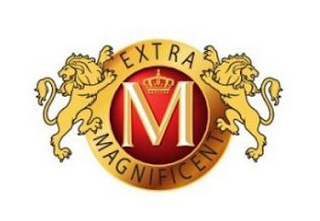 M EXTRA MAGNIFICENT logo