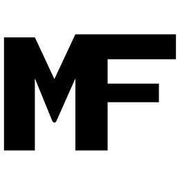 M F logo