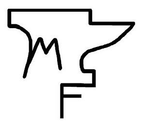 M F logo