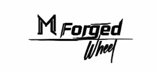 M FORGED WHEEL logo