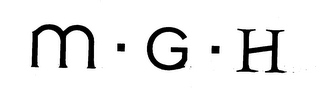 M G H logo