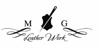 M G LEATHER WORK logo