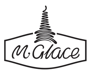 M GLACE logo