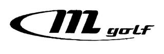 M GOLF logo