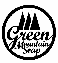 M GREEN MOUNTAIN SOAP logo