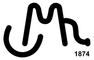 M H 1874 logo