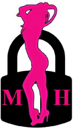 M H logo