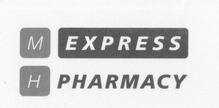 M H EXPRESS PHARMACY logo