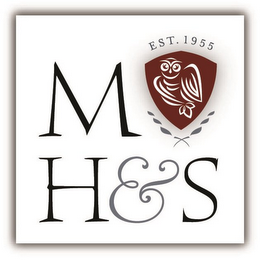 M H & S EST. 1955 logo