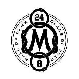 M HALL OF FAME CLASS OF 2020, 24 8 logo