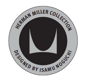 M HERMAN MILLER COLLECTION DESIGNED BY ISAMU NOGUCHI logo