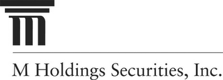 M HOLDINGS SECURITIES, INC. logo