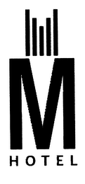 M HOTEL logo