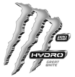 M HYDRO GREAT WHITE ZERO SUGAR logo